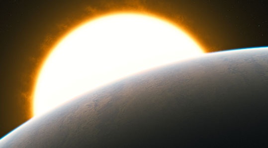 Jordlignende klippeplanet exoplaneten Ross 128 b